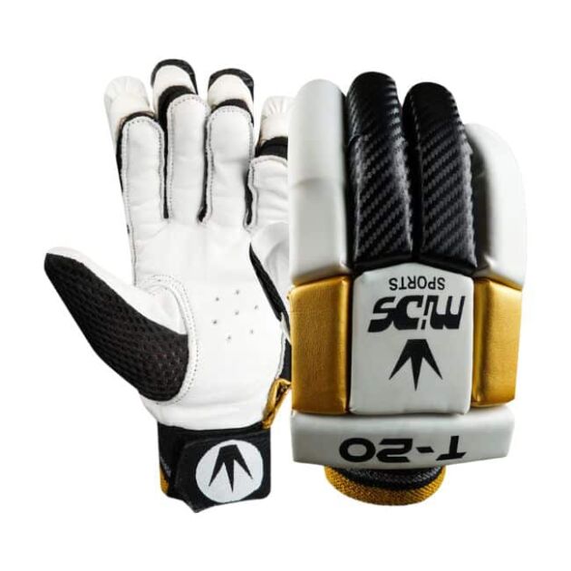 MIDS White Gold Batting Gloves