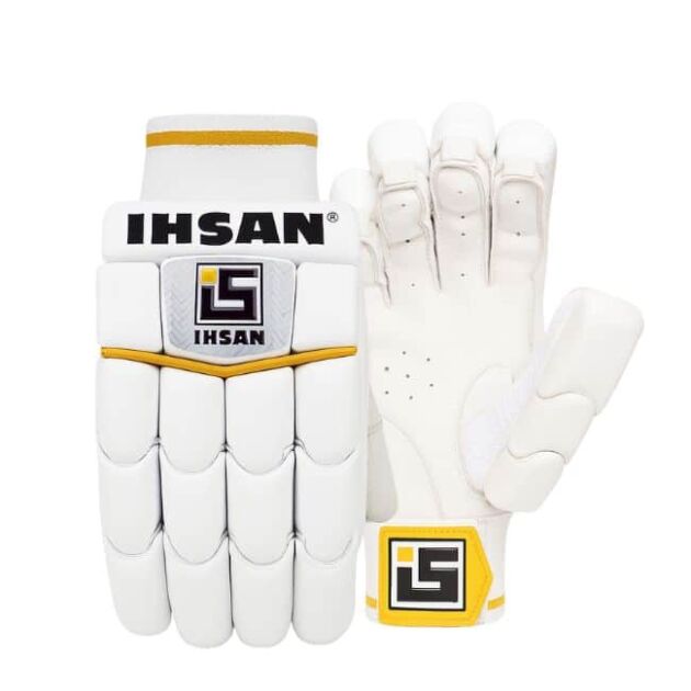 Ihsan Black Gold Batting Gloves